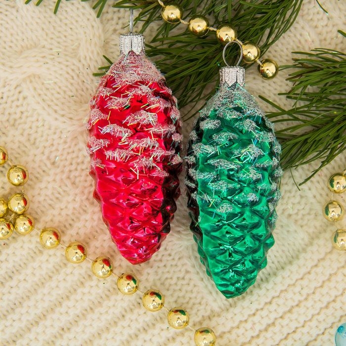 Набор Набор "Сосновый бор" (набор 6 шт) d-8 см