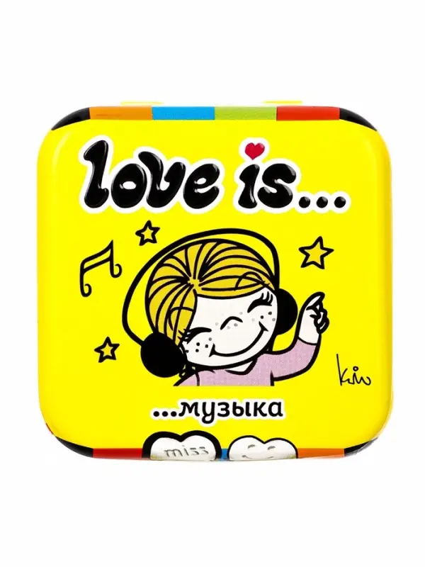 Освежающие конфеты Love is, в форме сердца, со вкусом морской соли и лимона, 20 г