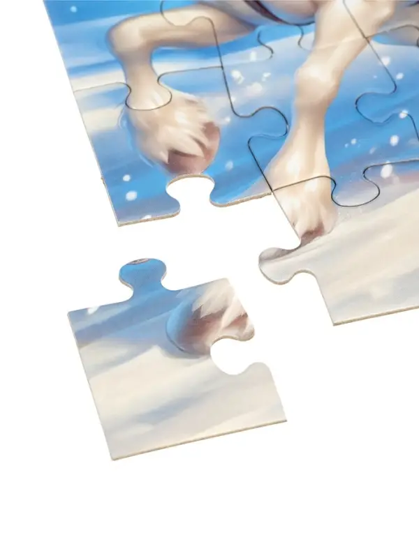 Пазл 60 эл. "Новогодняя упряжка" П60-7596