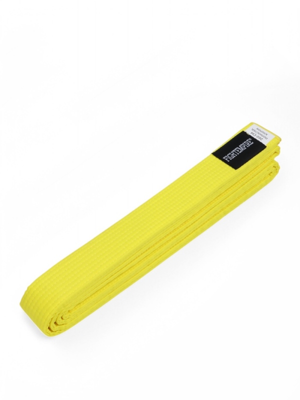 Пояс для единоборств Fight Empire 2,0 м, BASE, желтый