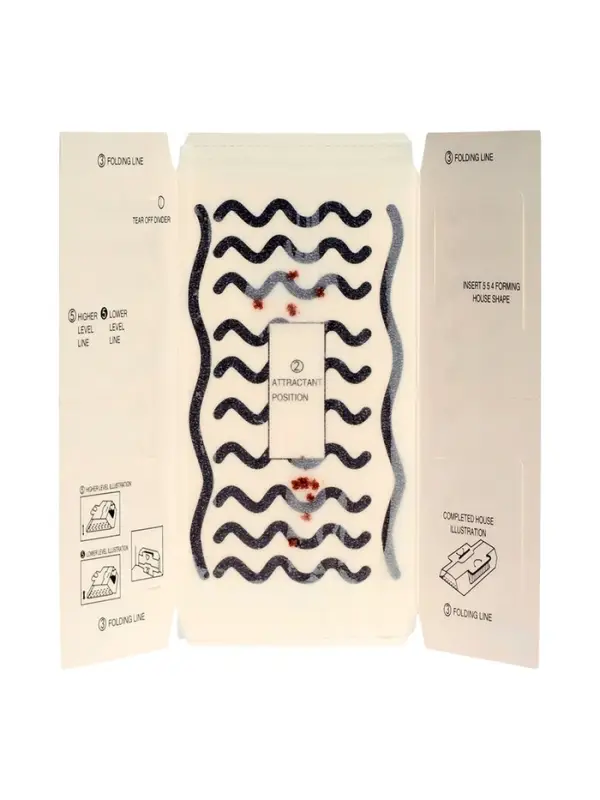 Средство от тараканов SAFEX, клеевая ловушка-домик, двойная, 1 шт.