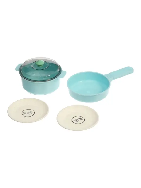 Игровой набор Игровой набор" Кухня" 22 предмета, вода из крана, 46 см