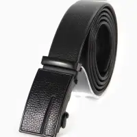 Ремень мужской, ширина 3.5 см, пряжка автомат, чёрный, МИКС