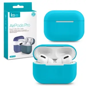 Чехол для AirPods Pro Silicone Case ISA Sky Blue