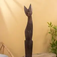 Сувенир дерево "Кошка" 100 см, МИКС