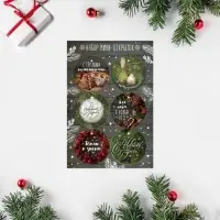 Набор из 6 шильдиков на подарки «Тепла и уюта», 16 х 24 см, 6 шт Набор из 6 шильдиков на подарки «Тепла и уюта», 16 х 24 см, 6 шт