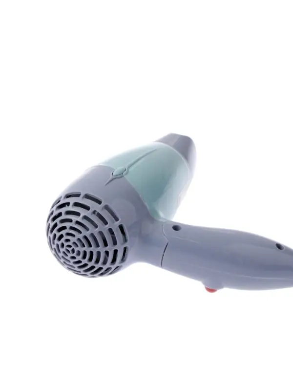 Фен Luazon LF-23, 800 Вт, 2 скорости, 2 режима, складная ручка, голубой