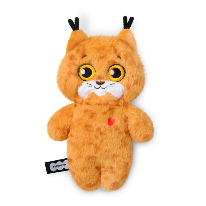 Мягкая игрушка "Рысь Тайга", 19 см 1044