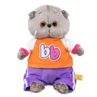 Мягкая игрушка &laquo;Кот Басик BABY&raquo; в костюмчике в стиле спорт-шик, 20 см