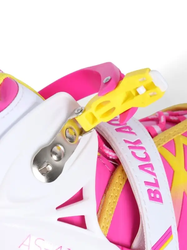 Коньки раздвижные BlackAqua, р. 39-42, для фитнеса, с роликовой платформой, цвет фуксия Коньки раздвижные BlackAqua, р. 39-42, для фитнеса, с роликовой платформой, цвет фуксия