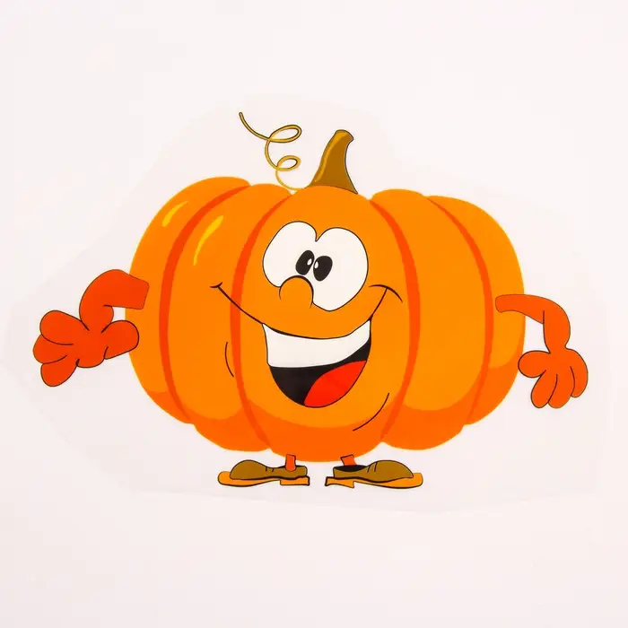 Термонаклейка «Тыква», набор 10 шт. Термонаклейка «Тыква», набор 10 шт.