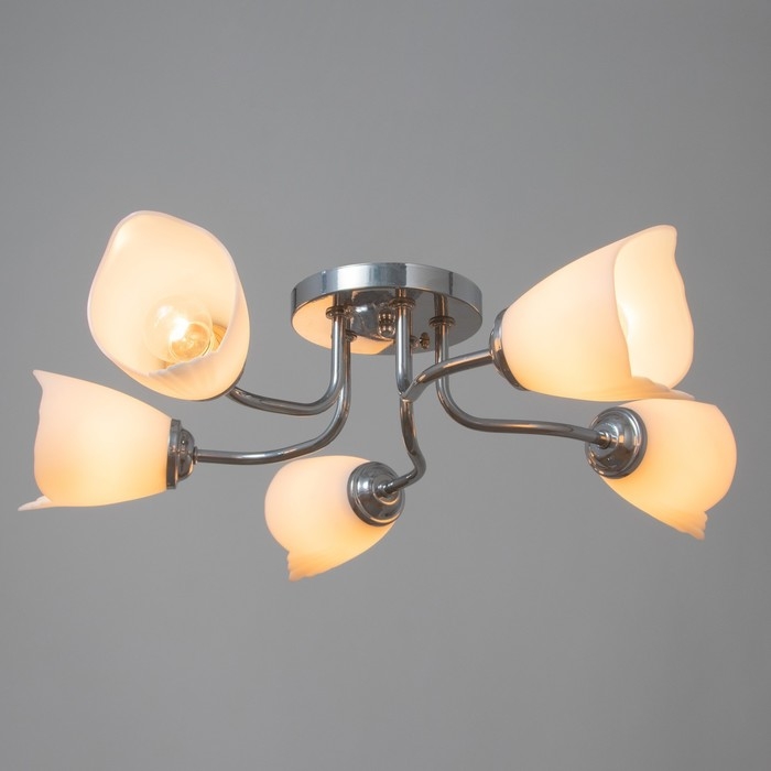 Люстра 1341001/5WT E27 15Вт хром BayerLux Люстра 1341001/5WT E27 15Вт хром BayerLux