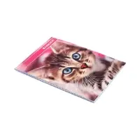 Набор блокнотов А6 40л кл на скобе Котята и щенята, мел карт, 4В 20шт