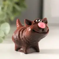 Сувенир Кот Улыбка,микс 5х3,5х5,5см