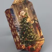 Коробка-конфета, подарочная, самосборная &laquo;Пусть новый год удивляет&raquo;, 9.3&times;14.6&times;5.3 см