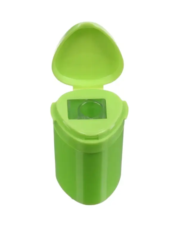 Точилка ErichKrause ClickUp Mini Reef, 1 отверстие, с контейнером, МИКС