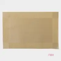 Салфетки сервировочные на стол Доляна &laquo;Шахматы&raquo;, 45&times;30 см, 4 шт., карамельные