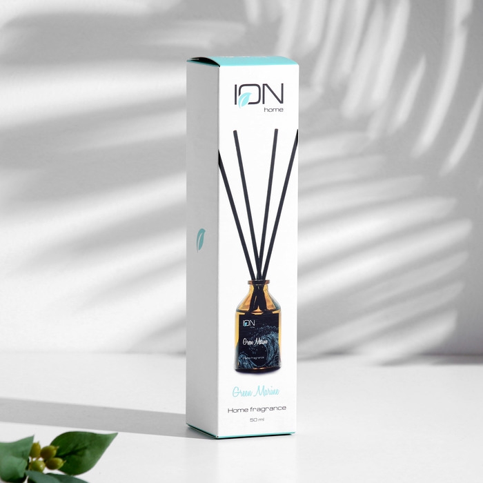 Диффузор ароматический Зеленый морской (Green Marine) ION, 50 мл Диффузор ароматический Зеленый морской (Green Marine) ION, 50 мл