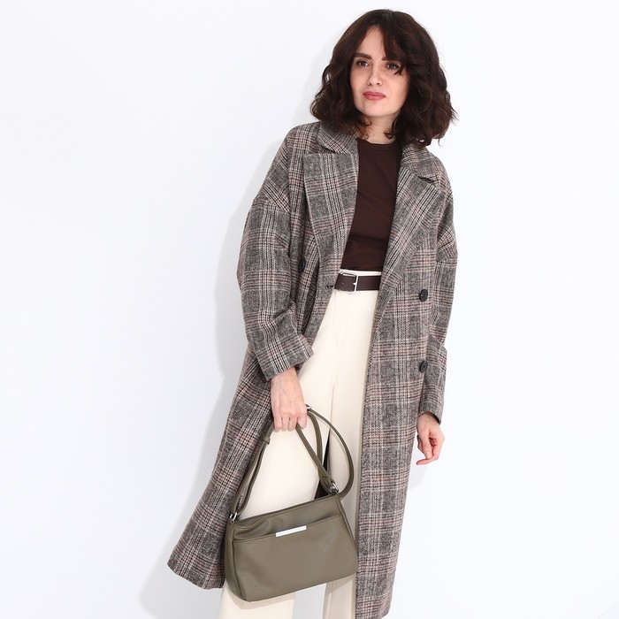 Сумка кросс-боди на молнии, цвет зелёный Сумка кросс-боди на молнии, цвет зелёный