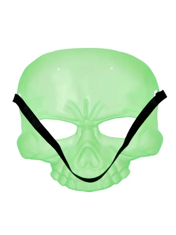 Карнавальная маска Карнавальная маска "Череп" светится в темноте