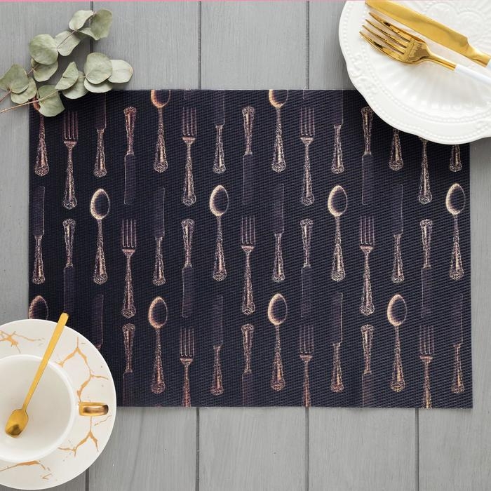 Салфетка на стол Салфетка на стол "Кухонная" ПВХ, 40х29 см