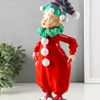 Сувенир полистоун "Маленький клоун в красном костюме" 12х8х27,5 см Сувенир полистоун "Маленький клоун в красном костюме" 12х8х27,5 см