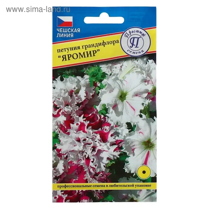 Семена цветов Петуния грандифлора Семена цветов Петуния грандифлора"Яромир" Смесь, О, драже 10 шт