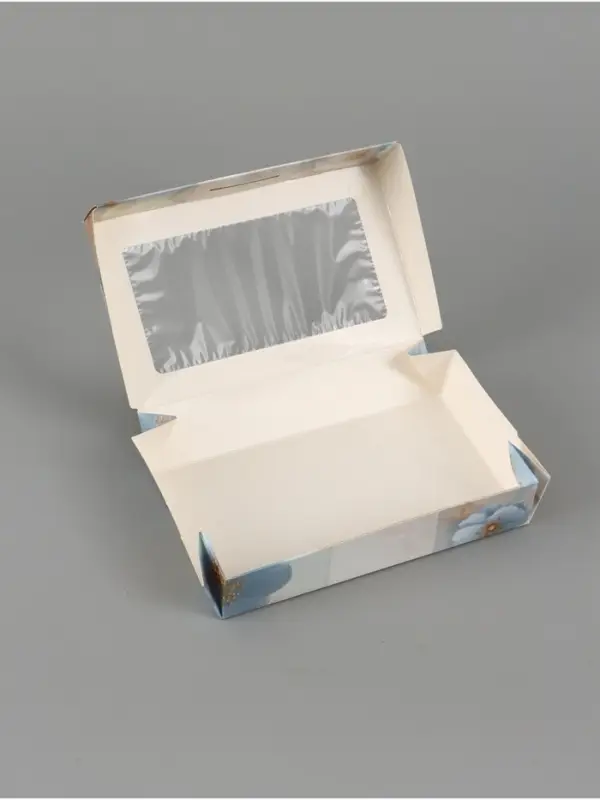 Коробка подарочная складная &laquo;Для тебя&raquo;, 20&times;12&times;4 см, с окном