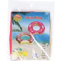 Круг для плавания Пончик 55 см, цвет розовый