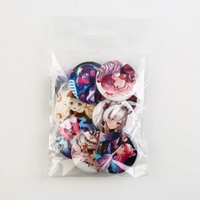 Значки закатные «Аниме девочки», 38 мм, МИКС Значки закатные «Аниме девочки», 38 мм, МИКС