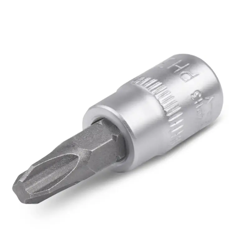 Головка со вставкой 1/4" крест (PH3, L=38 мм) AVS BS14PH3