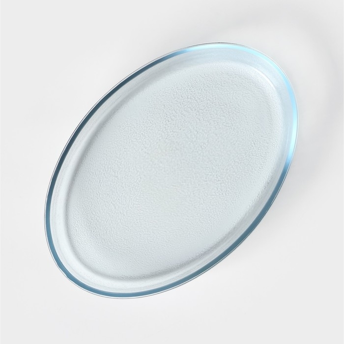 Блюдо стеклянное овальное для запекания, 32&times;22&times;5 см