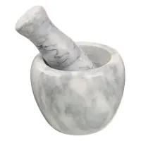 VETTA Ступка с пестиком, 10x7,5см, мрамор, 3 цвета