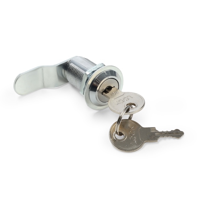 Замок почтовый ТУНДРА LC4, 17х30х50 мм, 2 английских ключа, хром Замок почтовый ТУНДРА LC4, 17х30х50 мм, 2 английских ключа, хром