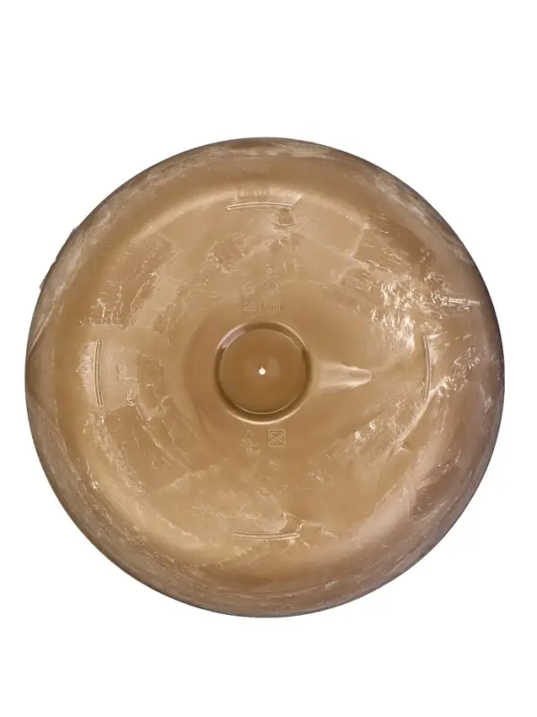 Кашпо со вставкой 3,7 л d22 см h20 см МИКРИТ бежевый слайн