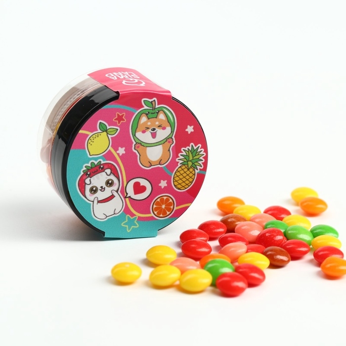 Драже в банке Драже в банке "Зверюшки", 25 г