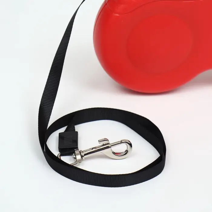 Рулетка &laquo;Моноцвет&raquo;, 5 м, до 15 кг, красная