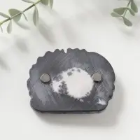 Магнит "С хаски на санях" (барельеф), 6,5см