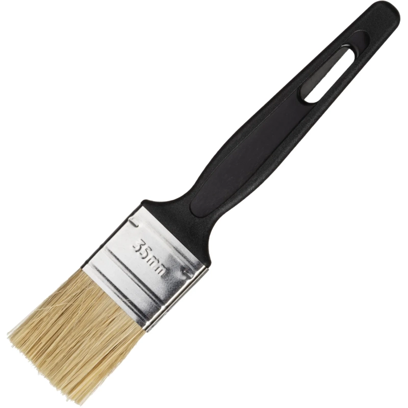 Кисть флейцевая Сибртех Стандарт 35x6, натур. щетина, (82503)
