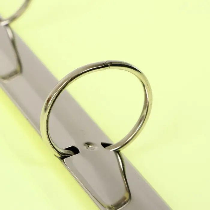 Папка на 4 кольцах А4, Calligrata, 40 мм, 500 мкм, жёлтая