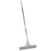 Окномойка телескопическая тм Vetta 75-116 см, водосгон 28х6 см, полипропилен, нерж.сталь, микрофибра