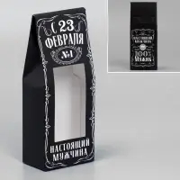 Коробка складная «23 февраля», 14 х 5.5 х 3.5 см