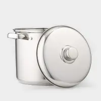 Кастрюля Magistro Grande, 5.5 л, d=21.5 см, с крышкой, капсульное дно, индукция, нержавеющая сталь, хромированная