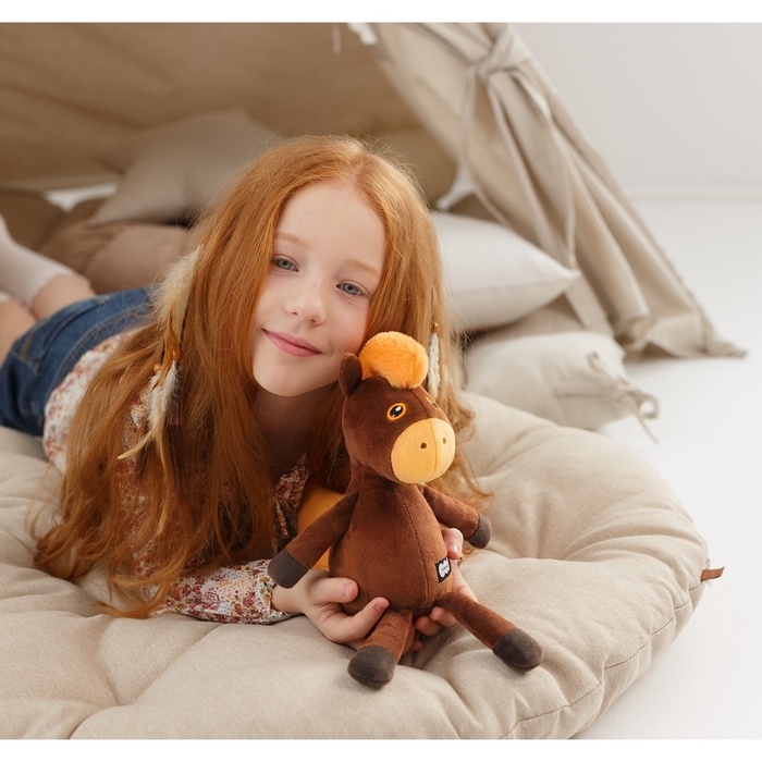 Мягкая игрушка  Мягкая игрушка "Лошадка Шоколадка", 31 см 1031