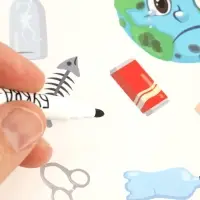 Многоразовая книга "Многоразовая развивающая тетрадь для детей 4-5 лет", 44 стр Многоразовая книга "Многоразовая развивающая тетрадь для детей 4-5 лет", 44 стр