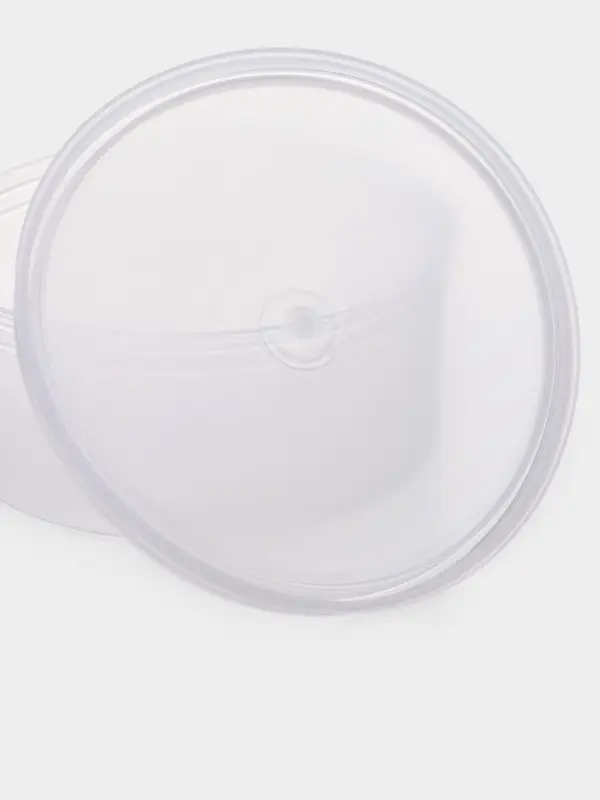 Контейнер пищевой, 450 мл, с герметичной крышкой, d=12,5 см, h=5,5 см, пластик Контейнер пищевой, 450 мл, с герметичной крышкой, d=12,5 см, h=5,5 см, пластик