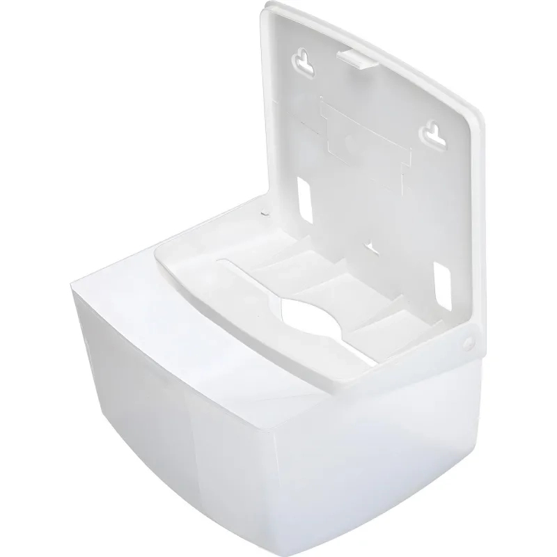 Диспенсер для полотенец лист V-слож белый прозр R1318TW