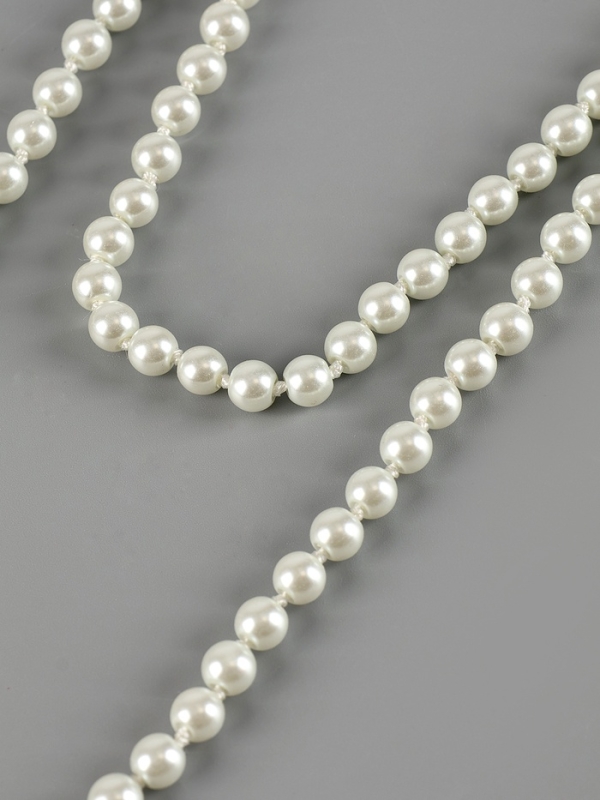 Карнавальный набор  Карнавальный набор "Гэтсби" платье, боа, бусы, перчатки, цвет розовый р-р 46-48