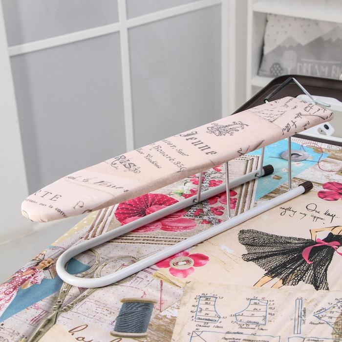 Доска гладильная Nika «Валенсия 1. Fashion», 123,5×46 см, регулируемая высота до 100 см Доска гладильная Nika «Валенсия 1. Fashion», 123,5×46 см, регулируемая высота до 100 см