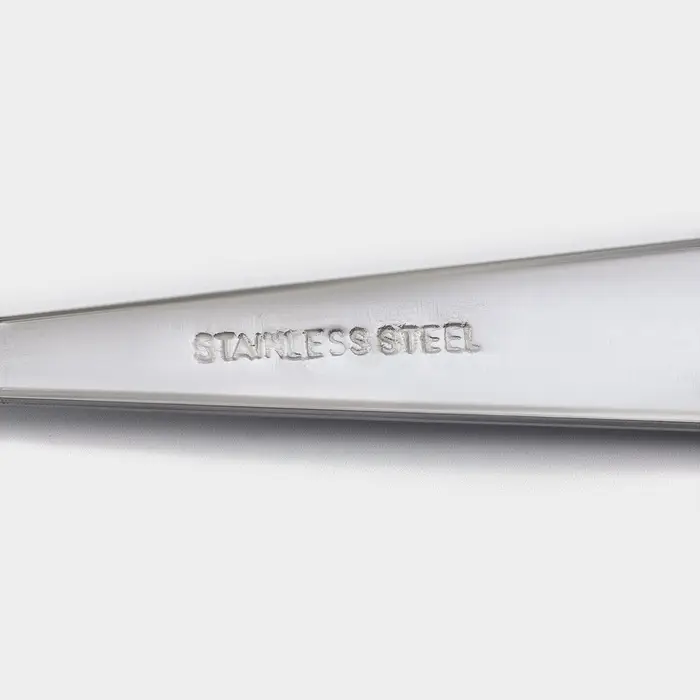 Набор вилок столовых Доляна &laquo;Соты&raquo;, h=20 см, 6 шт., серебристый